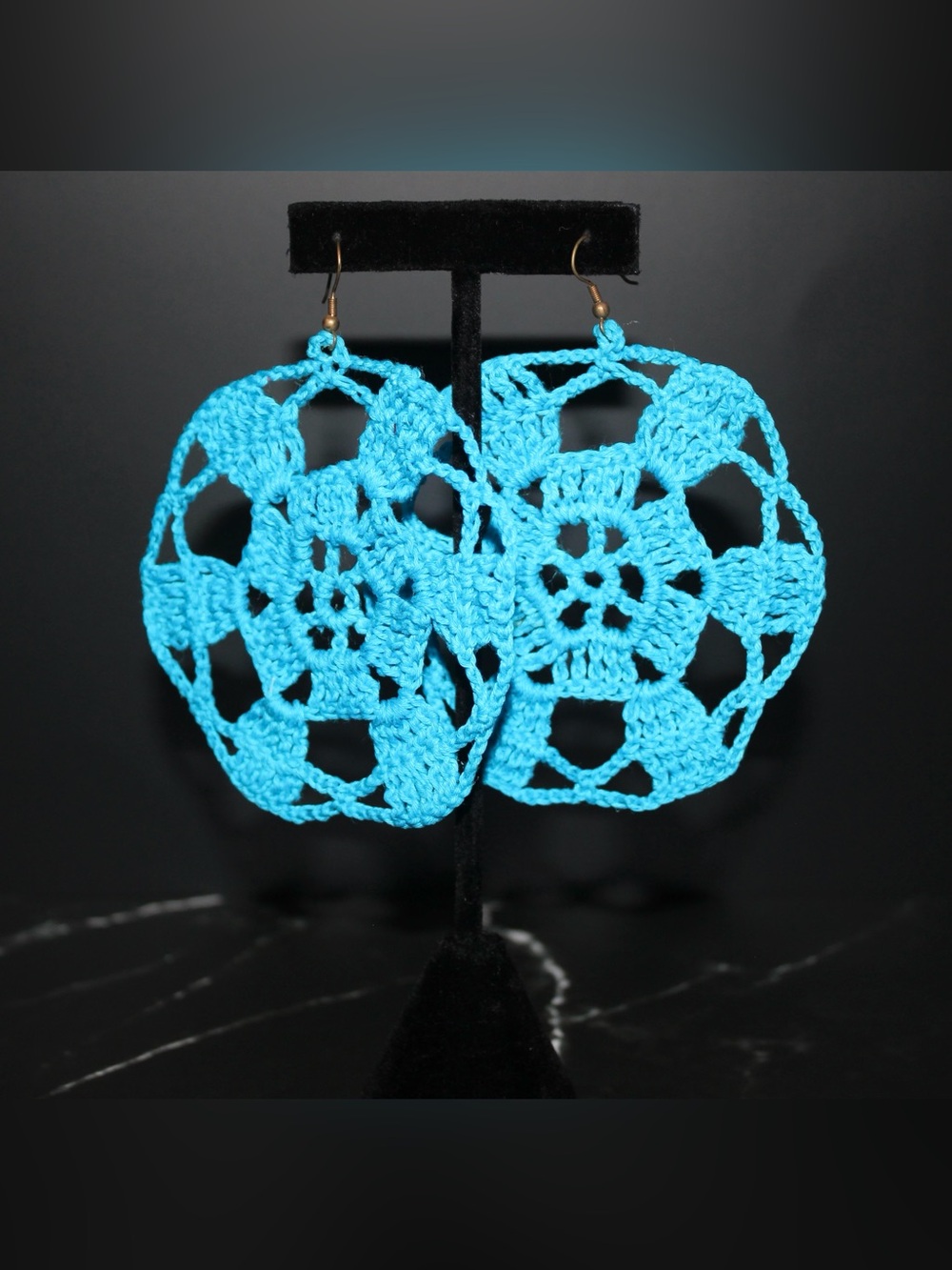 Blue Handmade Earrings